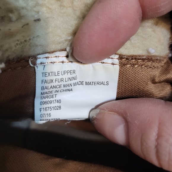 Mossimo Supply Co Ankle Boots Brown 7 - Picture 9 of 13